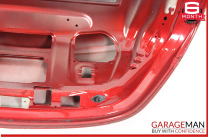 15-21 Mercedes W205 C300 C43 C63 AMG Rear Trunk Lid Shell Cover Panel Red OEM