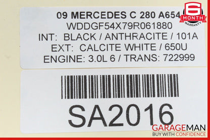 08-14 Mercedes W204 C280 C300 Front Left Side RWD Suspension Upper Control Arm
