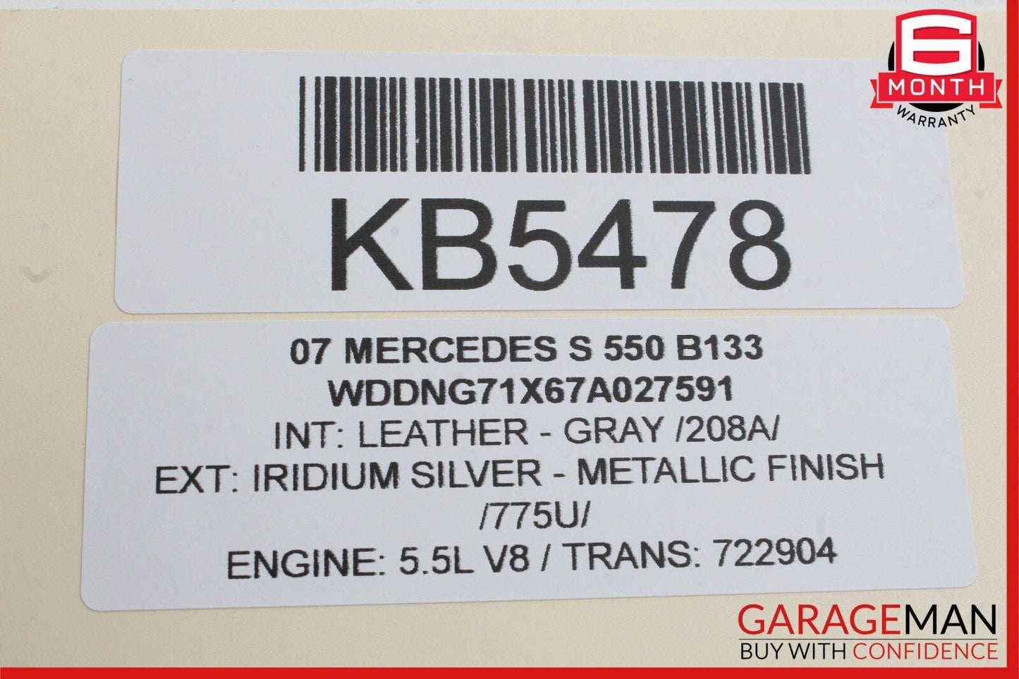 07-13 Mercedes W221 S450 S550 Door Corner Speaker Right Passenger Black OEM