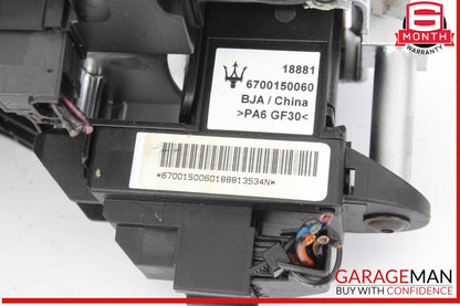 14-17 Maserati Quattroporte S Electric Parking Brake w/ Center Console Trim OEM