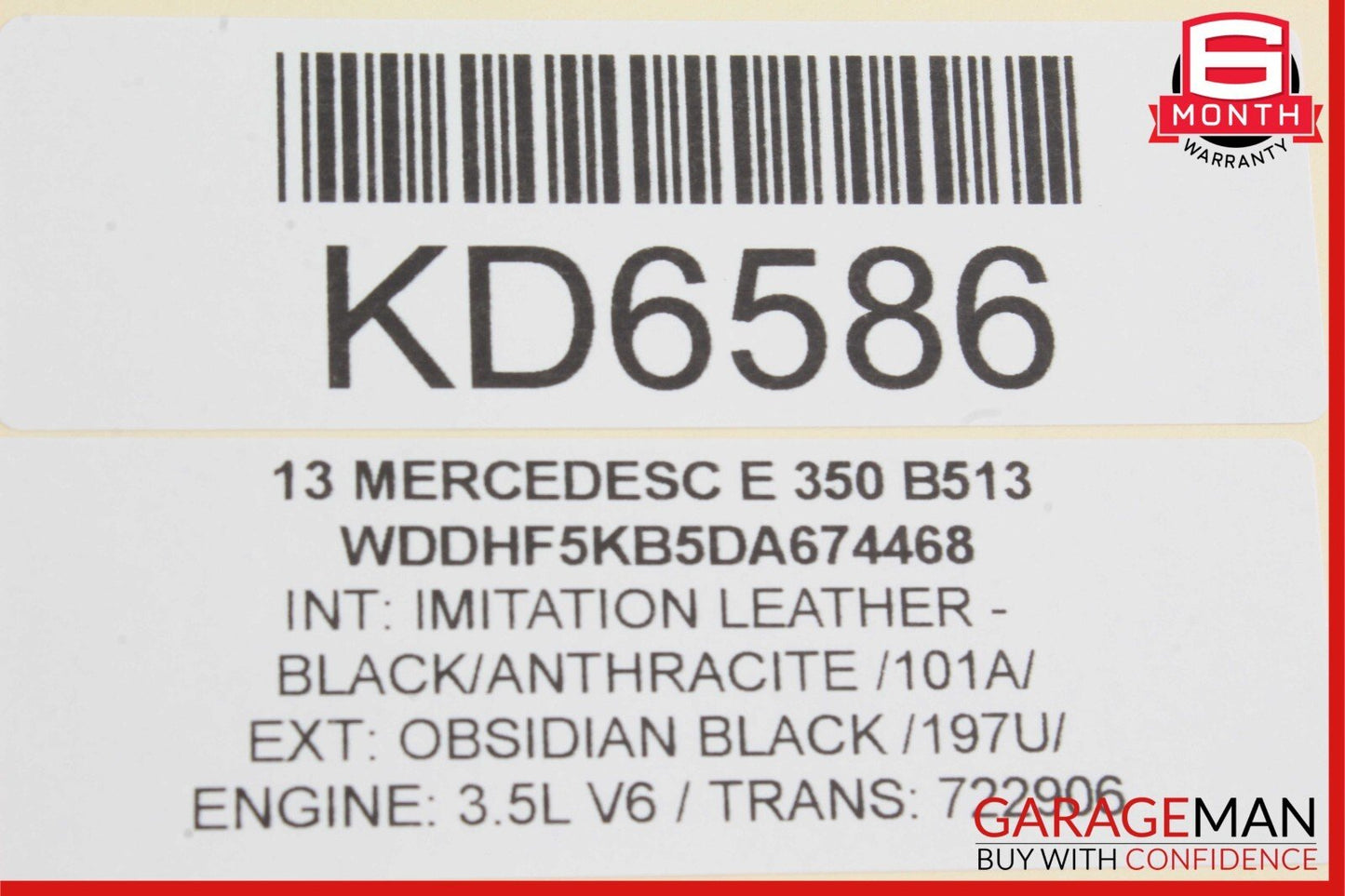 08-20 Mercedes C250 C300 SLK250 C350 Front Left Side Door Lock Latch Actuator