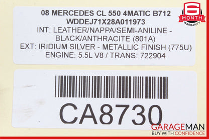 07-14 Mercedes W216 CL550 S550 Rear Right or Left Camber Strut Upper Control Arm