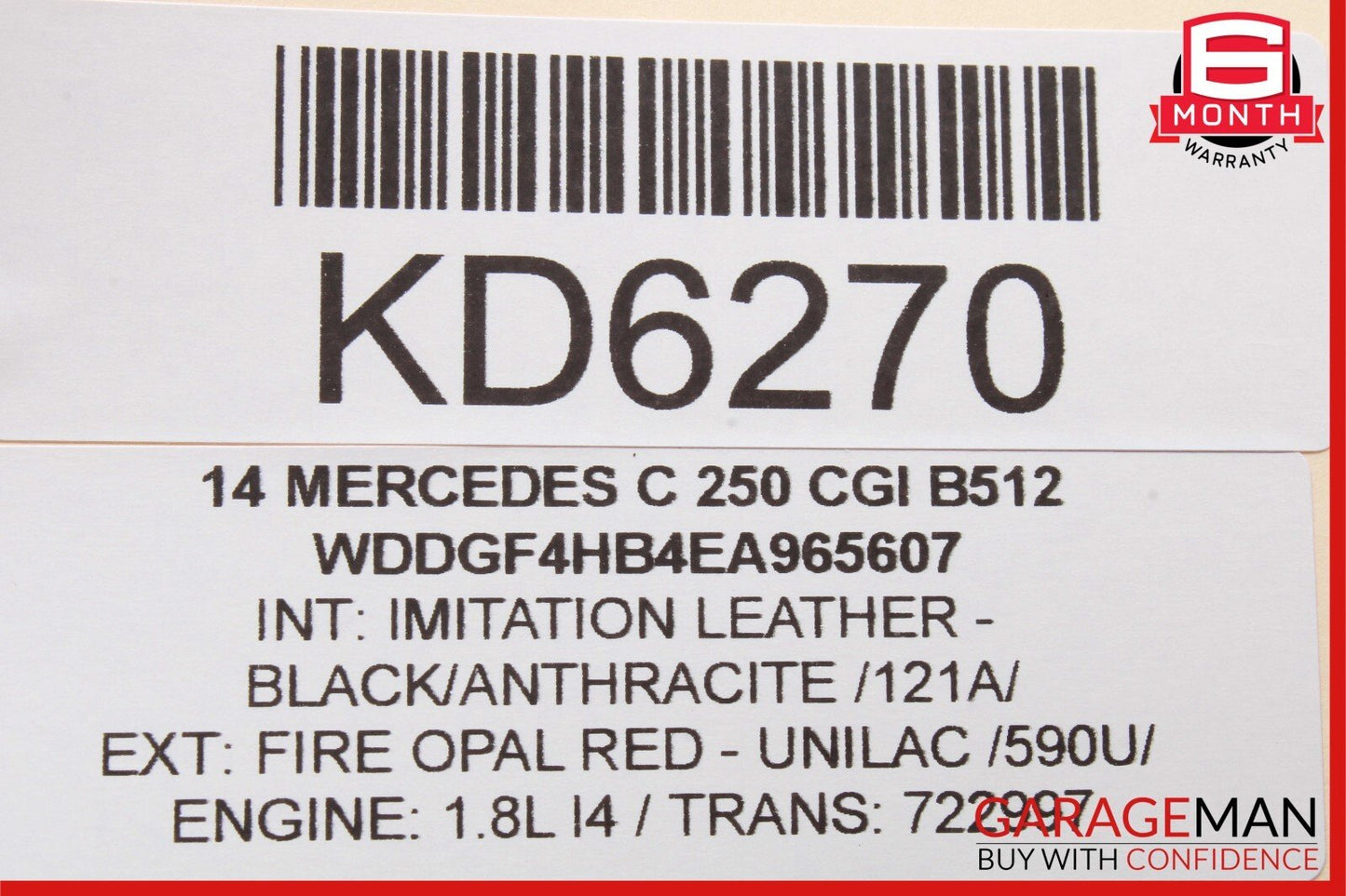 08-18 Mercedes W204 C250 CLS550 E350 GLK350 Brake Pedal Assembly 2042902101 OEM