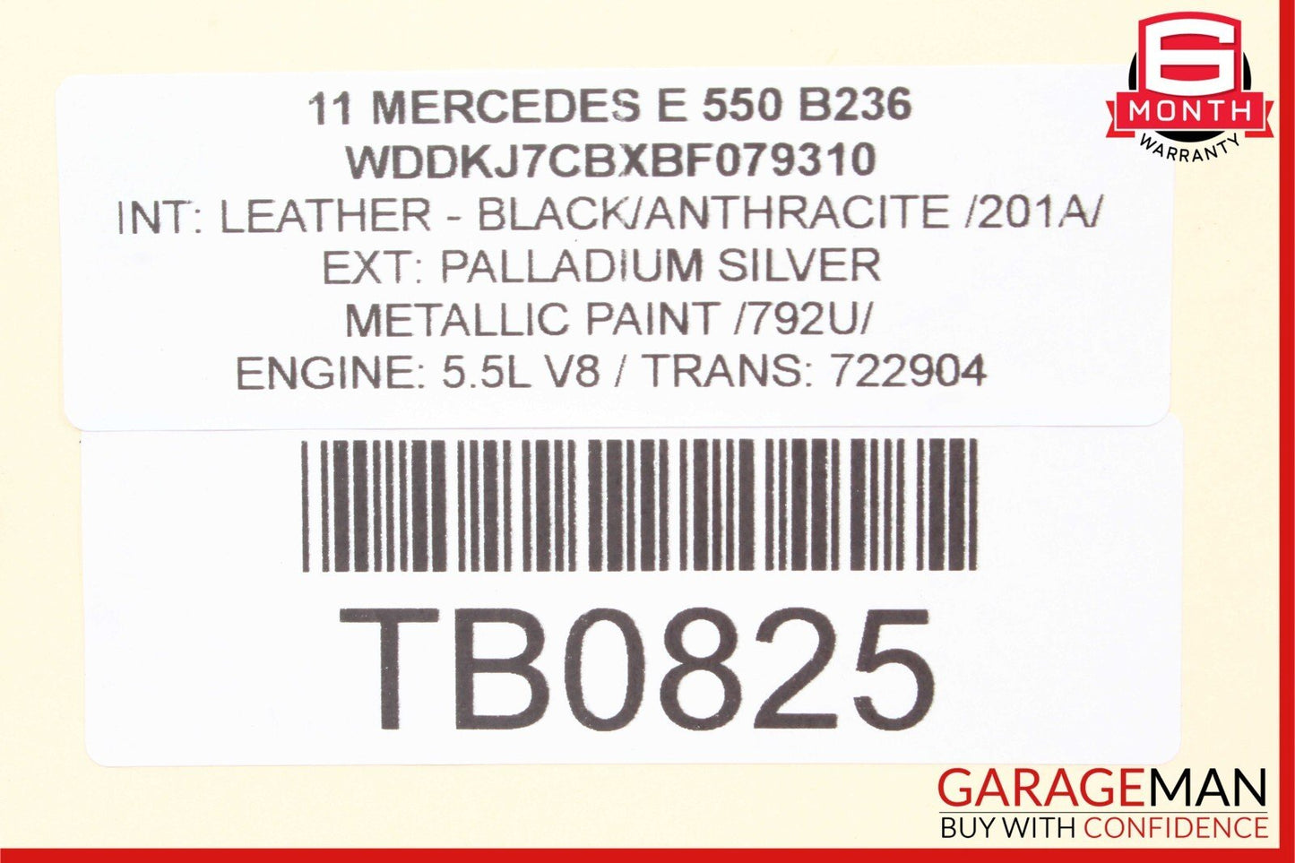 08-17 Mercedes W212 E550 C250 C350 Front Left Driver Side Upper Control Arm RWD