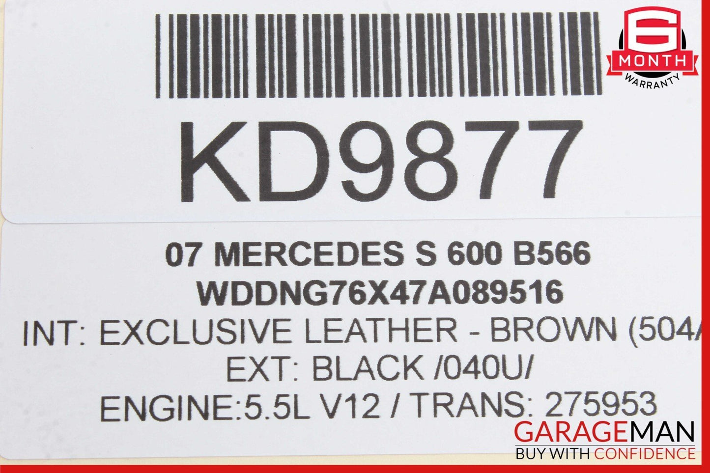 07-13 Mercedes W221 S600 Rear Trunk Lid Locking Hydraulic Pull Down Pump Assy