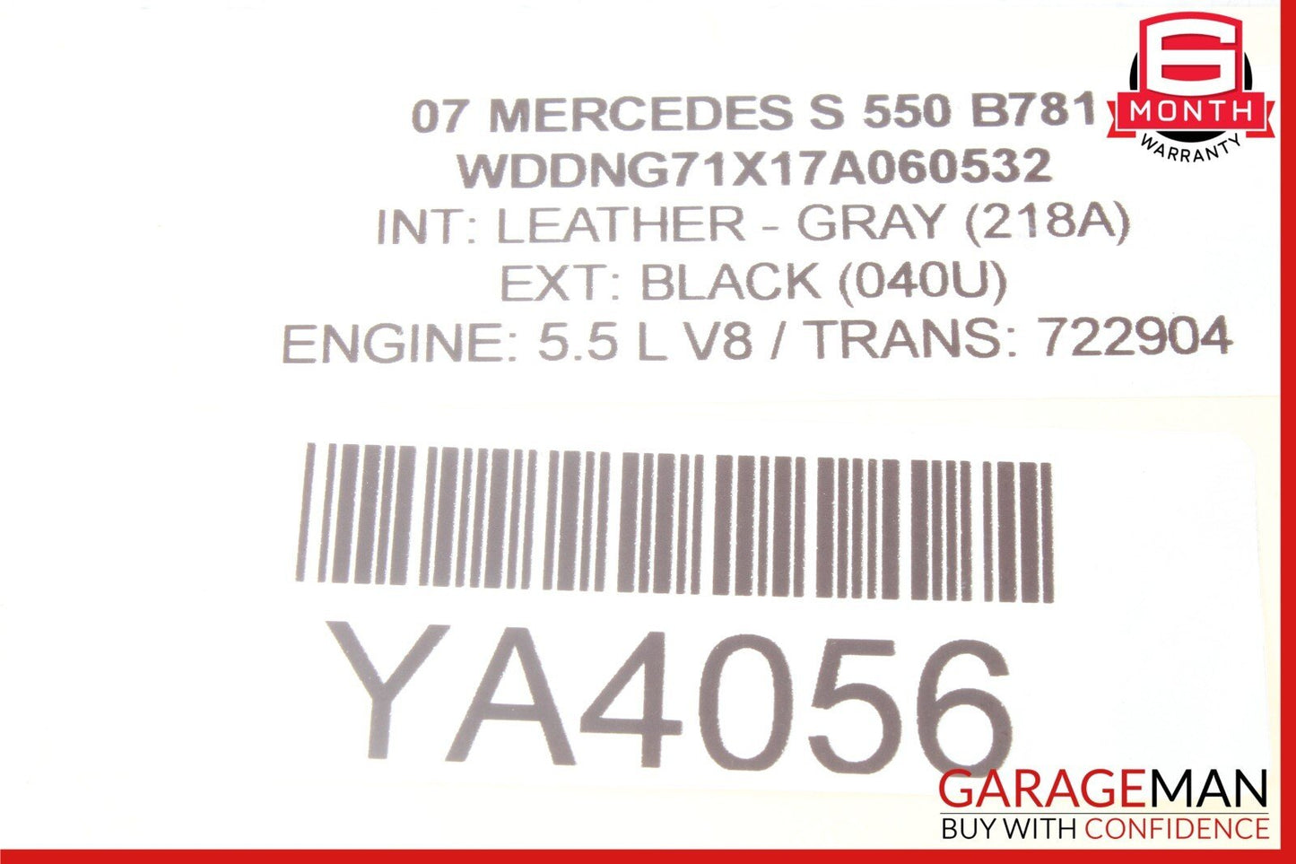 07-14 Mercedes W221 S550 CL550 Front Left Dash AC A/C Air Vent Grille Trim OEM