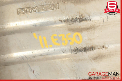 11-13 Mercedes W212 E350 Diesel Bluetec Center Exhaust Pipe Silencer OEM