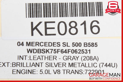 03-08 Mercedes R230 SL500 SL55 AMG BOSE Subwoofer Audio Radio Speaker OEM