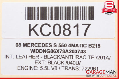 07-13 Mercedes W221 S550 4MATIC Front Left Driver Under Seat Control Unit OEM