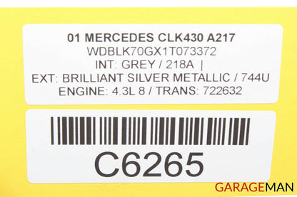 01-03 Mercedes W208 CLK430 ABS Anti Lock Brake System Control Module Q2 OEM