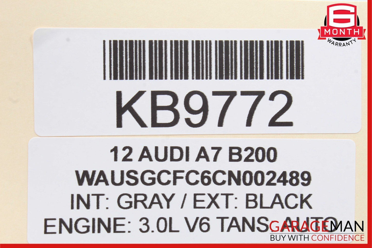 12-18 Audi A7 Rear Tailgate Liftgate Control Module Computer Brain Unit OEM