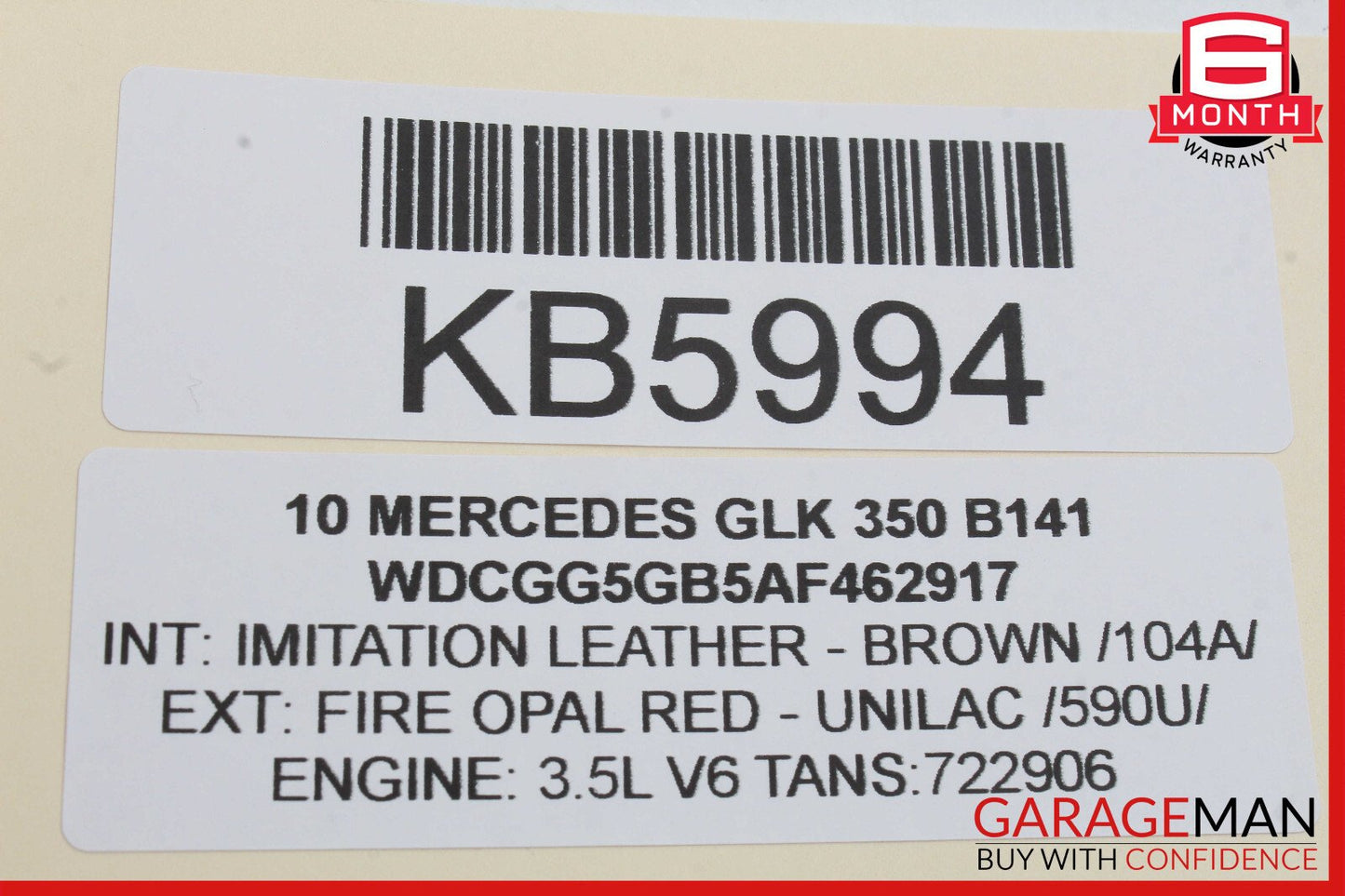 08-15 Mercedes X204 GLK350 C350 Front Left Door Window Regulator Motor OEM
