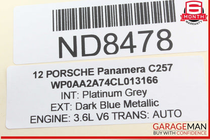 10-16 Porsche Panamera 970 Front Left Center Dashboard AC A/C Outer Air Vent OEM