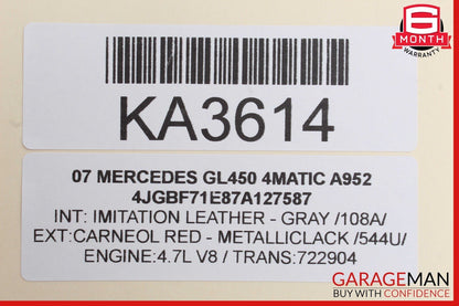 06-13 Mercedes X164 GL450 4MATIC Front Right Side Door Control Module OEM