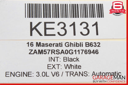 14-22 Maserati Ghibli  Voltage Stabilizer Power Inverter Control Module Unit OEM