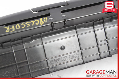 07-13 Mercedes W216 CL550 Front Right Side Under Seat Compartment Trim OEM