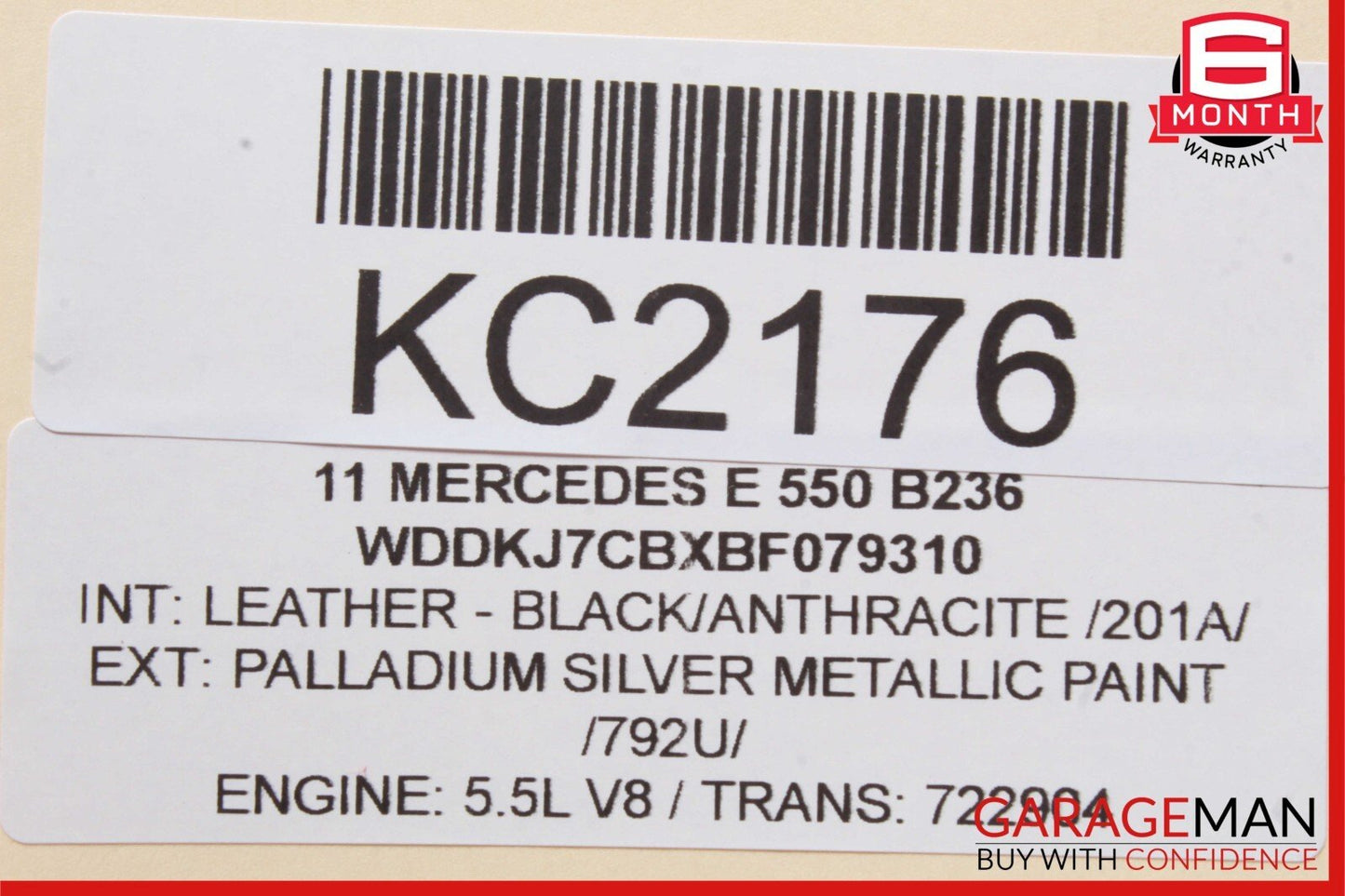 10-17 Mercedes W207 E350 E550 Coupe Front Right Door Window Regulator Motor Unit