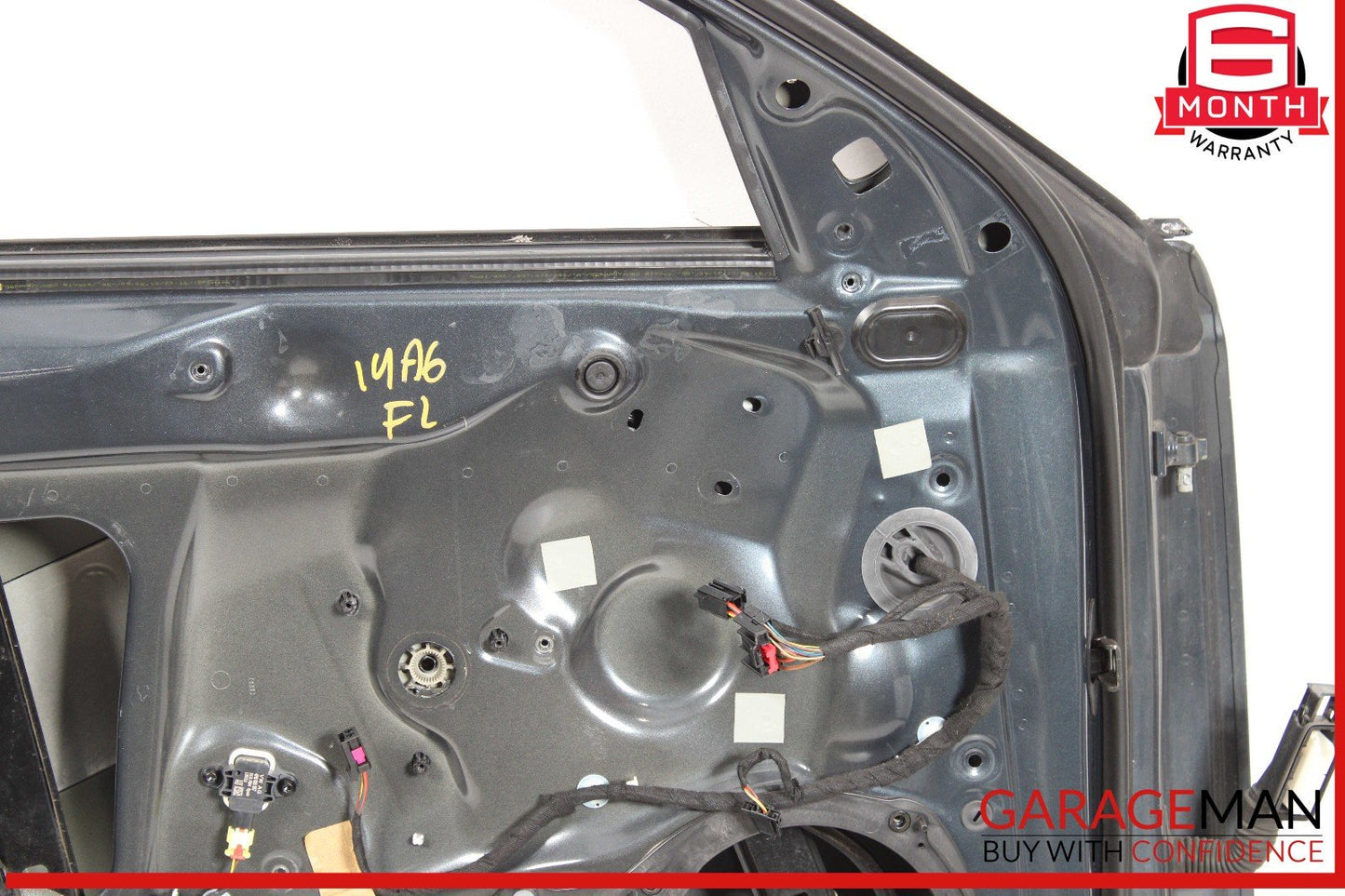 12-18 Audi A6 Front Left Driver Side Exterior Door Shell Frame Panel OEM
