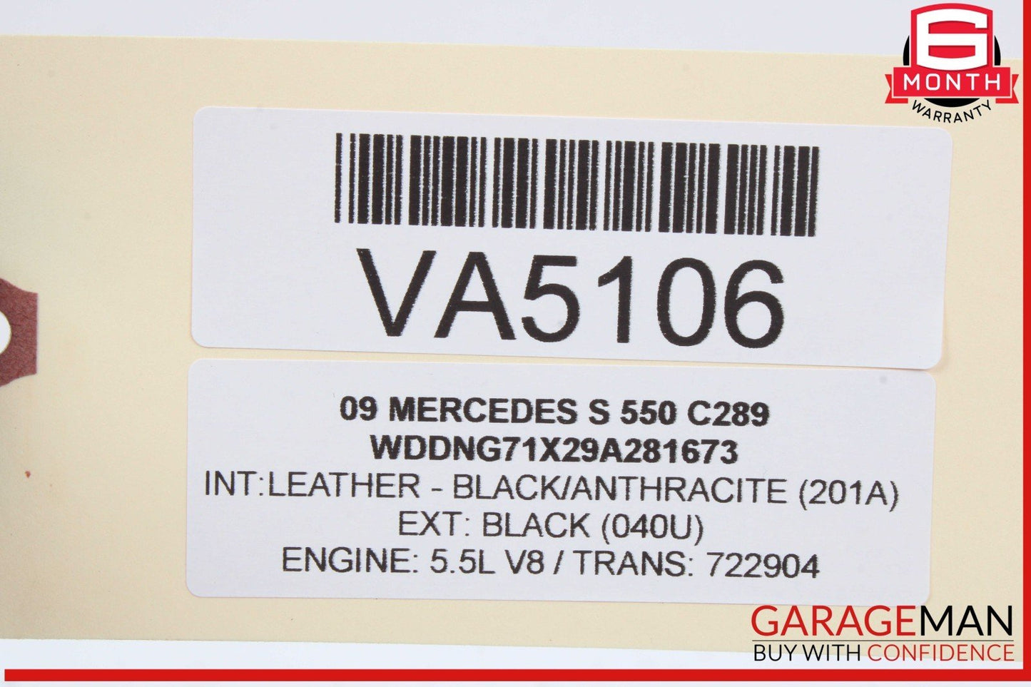 07-13 Mercedes W221 S550 Front Right Side Under Seat Control Module Unit OEM
