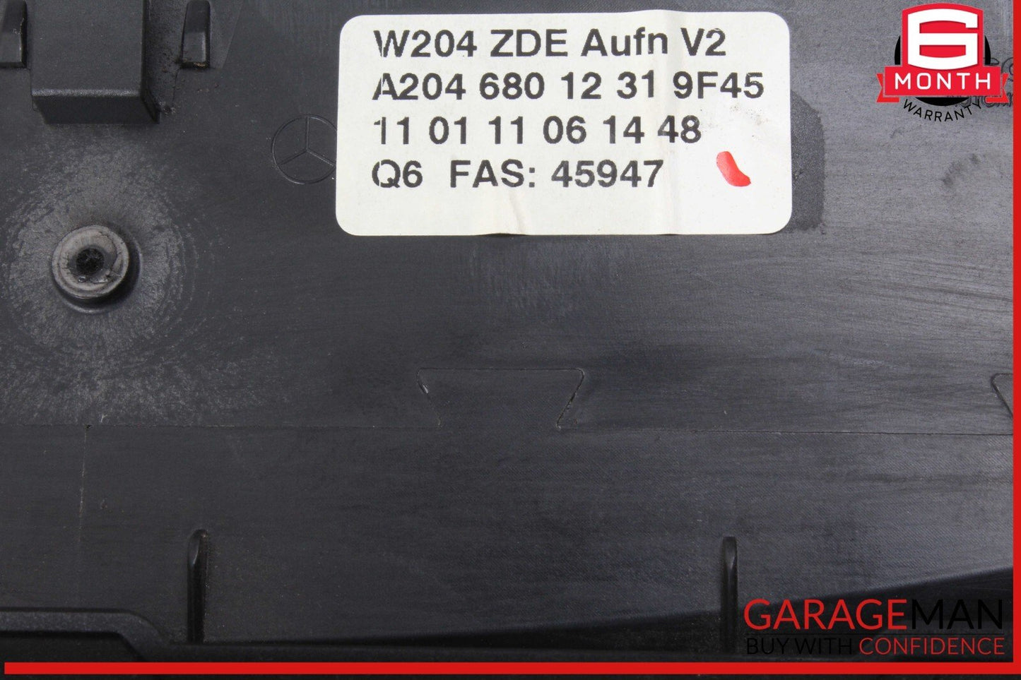 08-11 Mercedes W204 C300 C350 Navigation LCD Display Screen Monitor w/Cover OEM