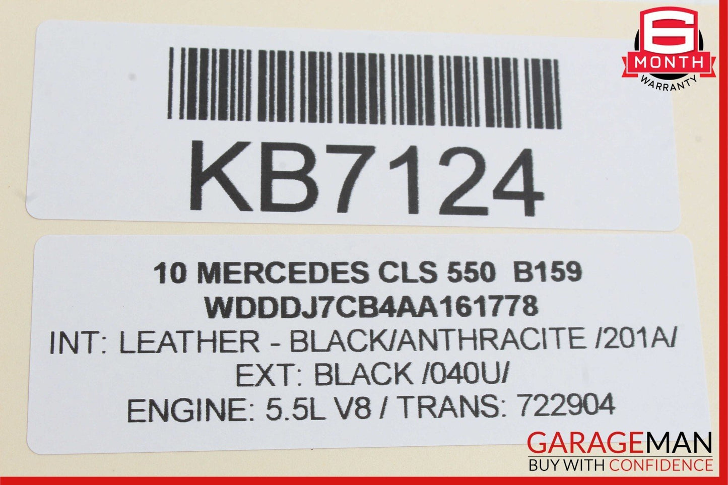06-11 Mercedes W219 CLS500 CLS550 Interior Dome Map Light Lamp Switch Gray OEM