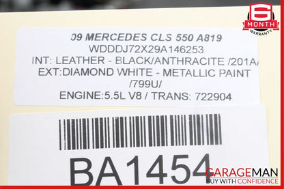 03-12 Mercedes R171 SLK280 CLS550 Front Right Seat Control Module Unit OEM