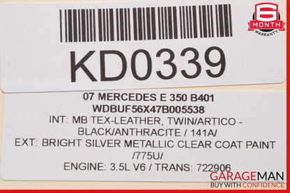 03-11 Mercedes W219 CLS550 E320 E350 RWD Front Right Lower Rearward Control Arm