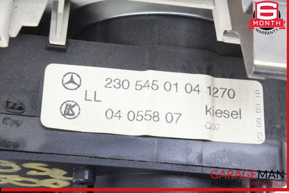03-12 Mercedes R230 SL500 SL550 SL55 AMG Headlight Control Switch Assembly OEM