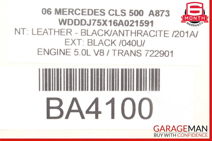 06-11 Mercedes W219 CLS500 Front Right Passenger Door Control Module Unit Q1 OEM