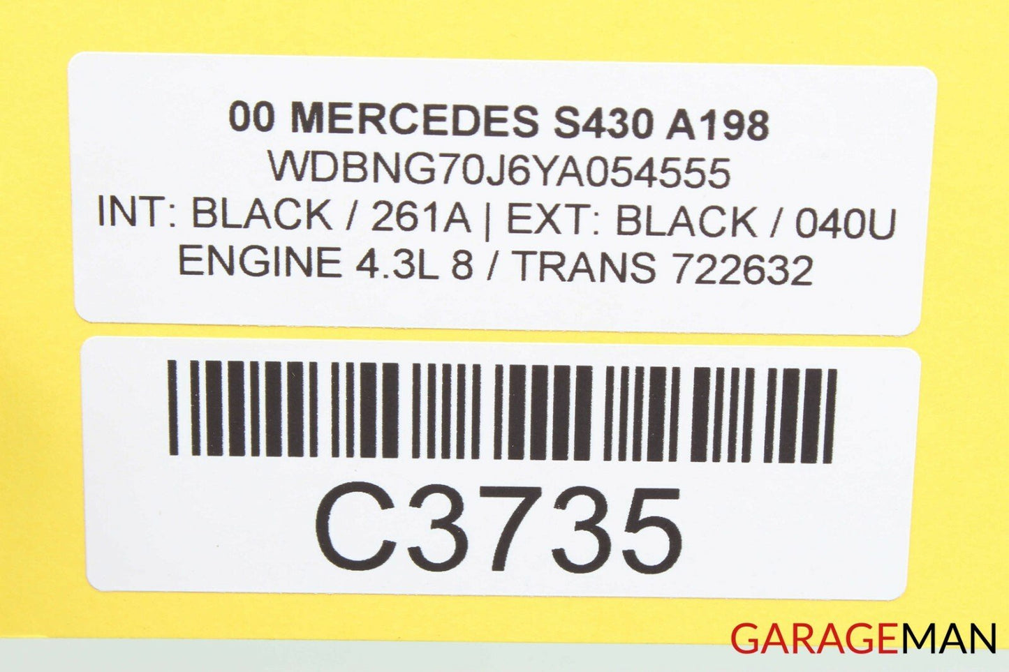00-06 Mercedes W220 S430 Phone Antenna Communication Control Module SYN0234A OEM