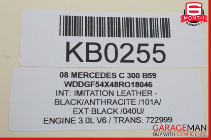 08-16 Mercedes W204 C300 C250 C350 Front Left Door Window Regulator Motor OEM
