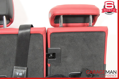 15-24 Porsche Macan 95B Rear Left Top Upper Seat Cushion Assembly Red OEM