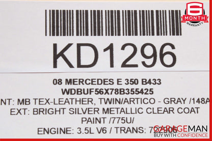 03-09 Mercedes W211 E350 E550 E63 AMG Front Left Side Door Control Module Unit