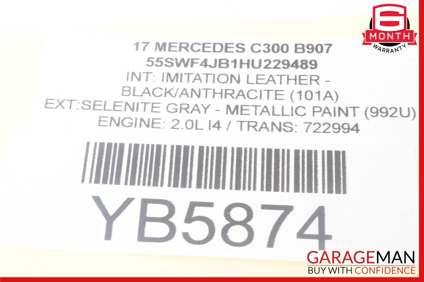 15-20 Mercedes W205 C300 C350e Front Right Side Door Lock Latch Actuator OEM