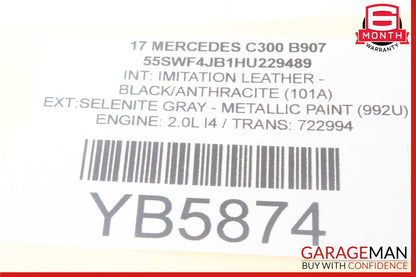15-20 Mercedes W205 C300 C350e Front Right Side Door Lock Latch Actuator OEM