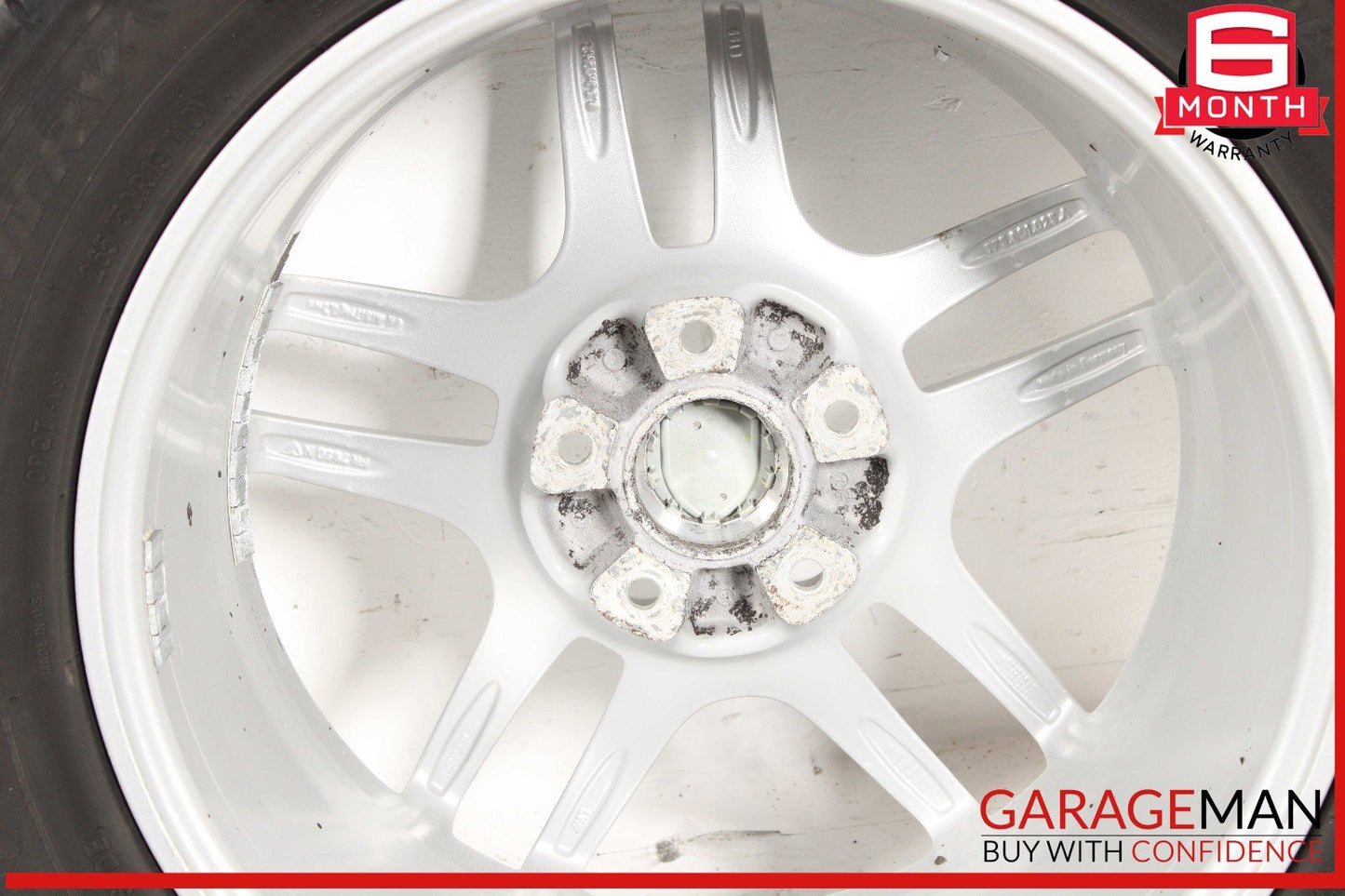 11-18 Porsche Cayenne 958 8.5Jx19 19" R19 Wheel Tire Rim Silver 7P5601025A