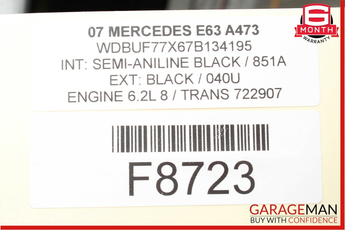 03-09 Mercedes W211 E350 E63 AMG Front Right Side Door Control Module Unit OEM