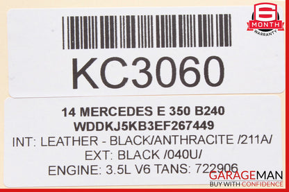 14-16 Mercedes W207 E350 E550 Coupe Instrument Cluster Speedometer OEM