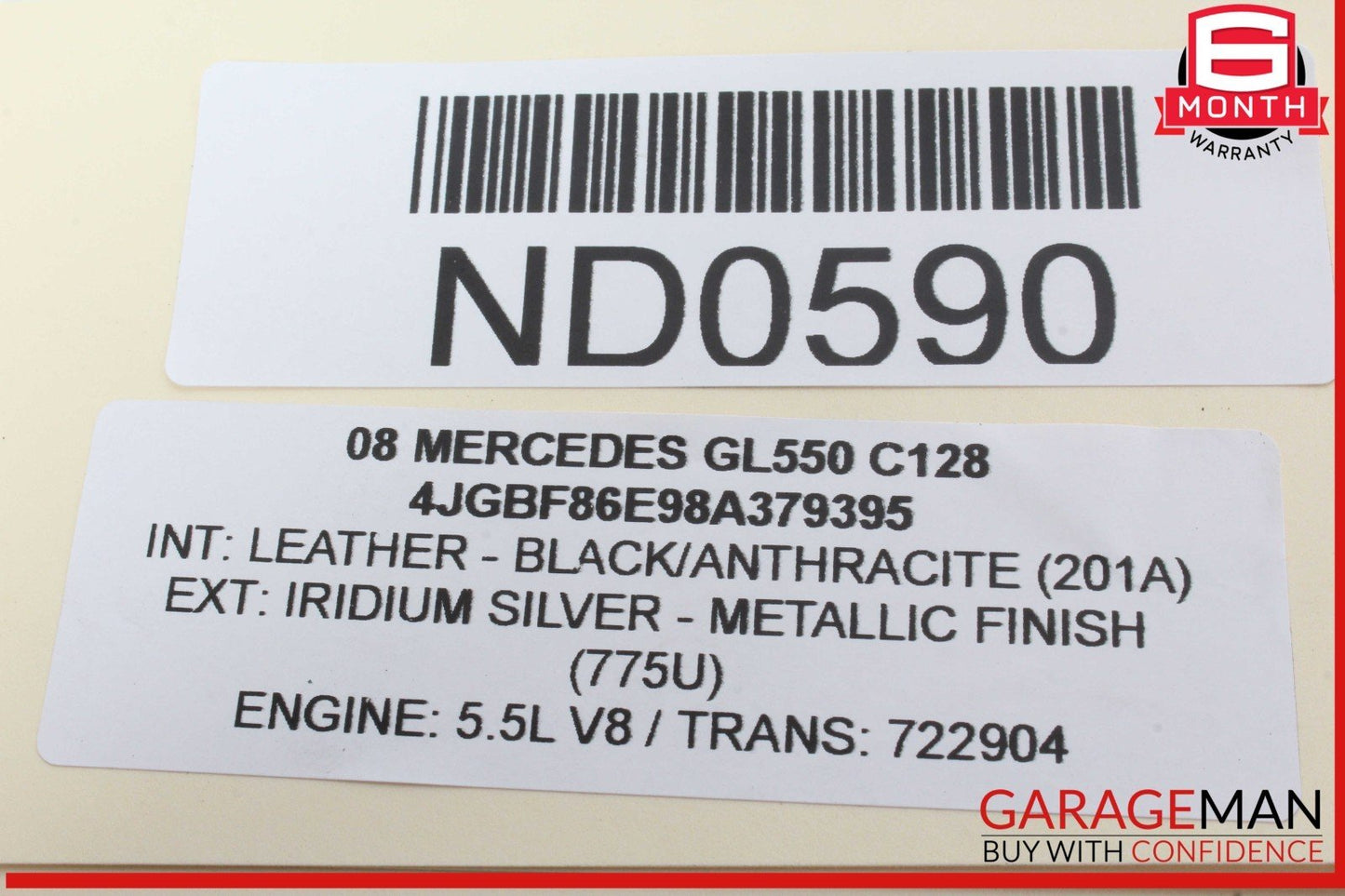03-12 Mercedes X164 GL550 E550 ML350 Front Right Seat Control Module OEM