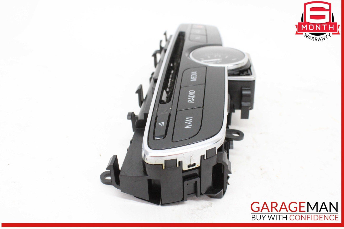 15-18 Mercedes W205 C300 Front Center Dash Hazard Control Switch w/ Clock OEM