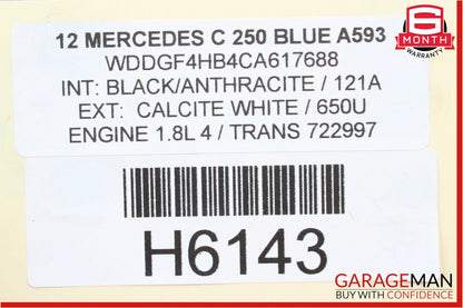 08-14 Mercedes W204 C250 C300 Rear Left Driver Side Upper Control Arm OEM