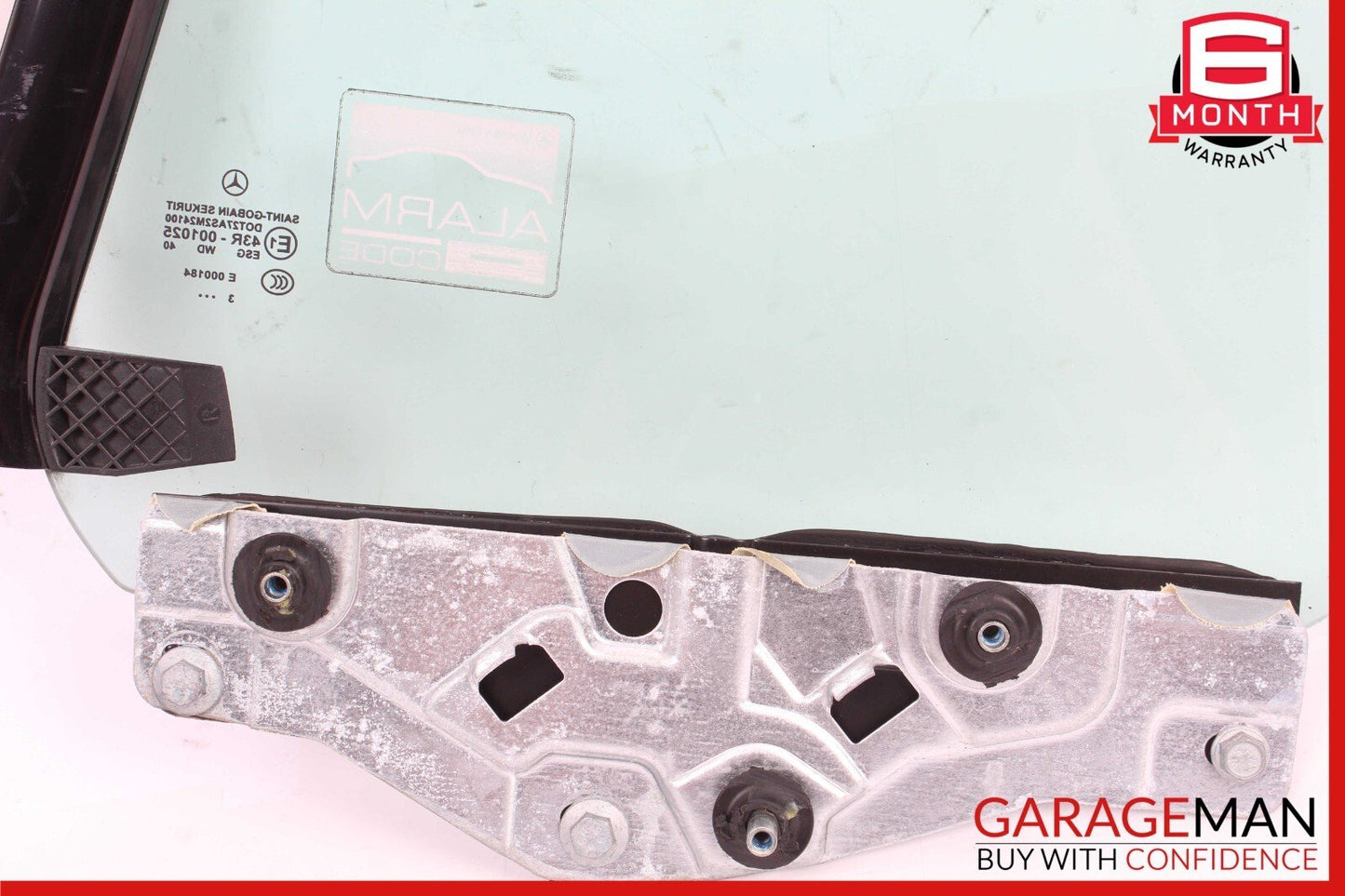 03-12 Mercedes R230 SL500 SL55 Rear Right Side Quarter Window Glass Clear