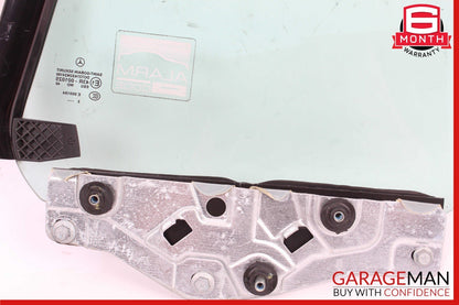03-12 Mercedes R230 SL500 SL55 Rear Right Side Quarter Window Glass Clear
