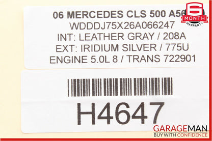 06-11 Mercedes CLS500 CLS63 AMG AC A/C Heater Climate Control Switch Unit OEM