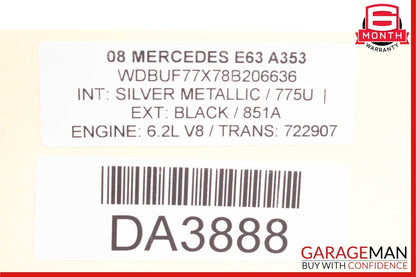 07-11 Mercedes CLS63 E63 S63 C63 AMG Right Side Exhaust Manifold 1561400609 OEM