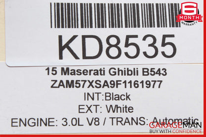 14-20 Maserati Ghibli SQ4 M157 3.0L  Instrument Cluster Speedometer OEM