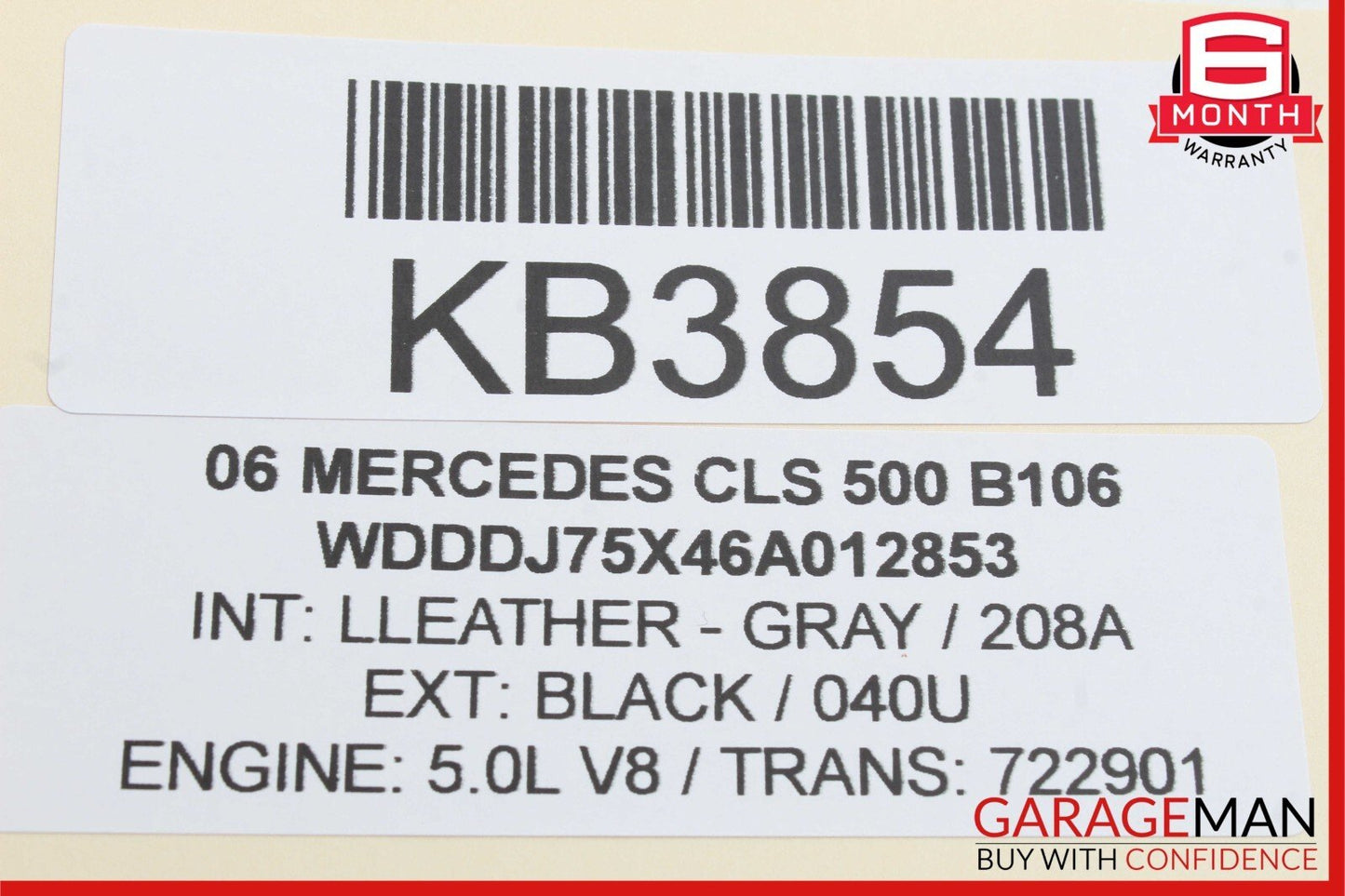 06-11 Mercedes W219 CLS500 Right & Left Side Door Sound Audio Speakers Set of 2