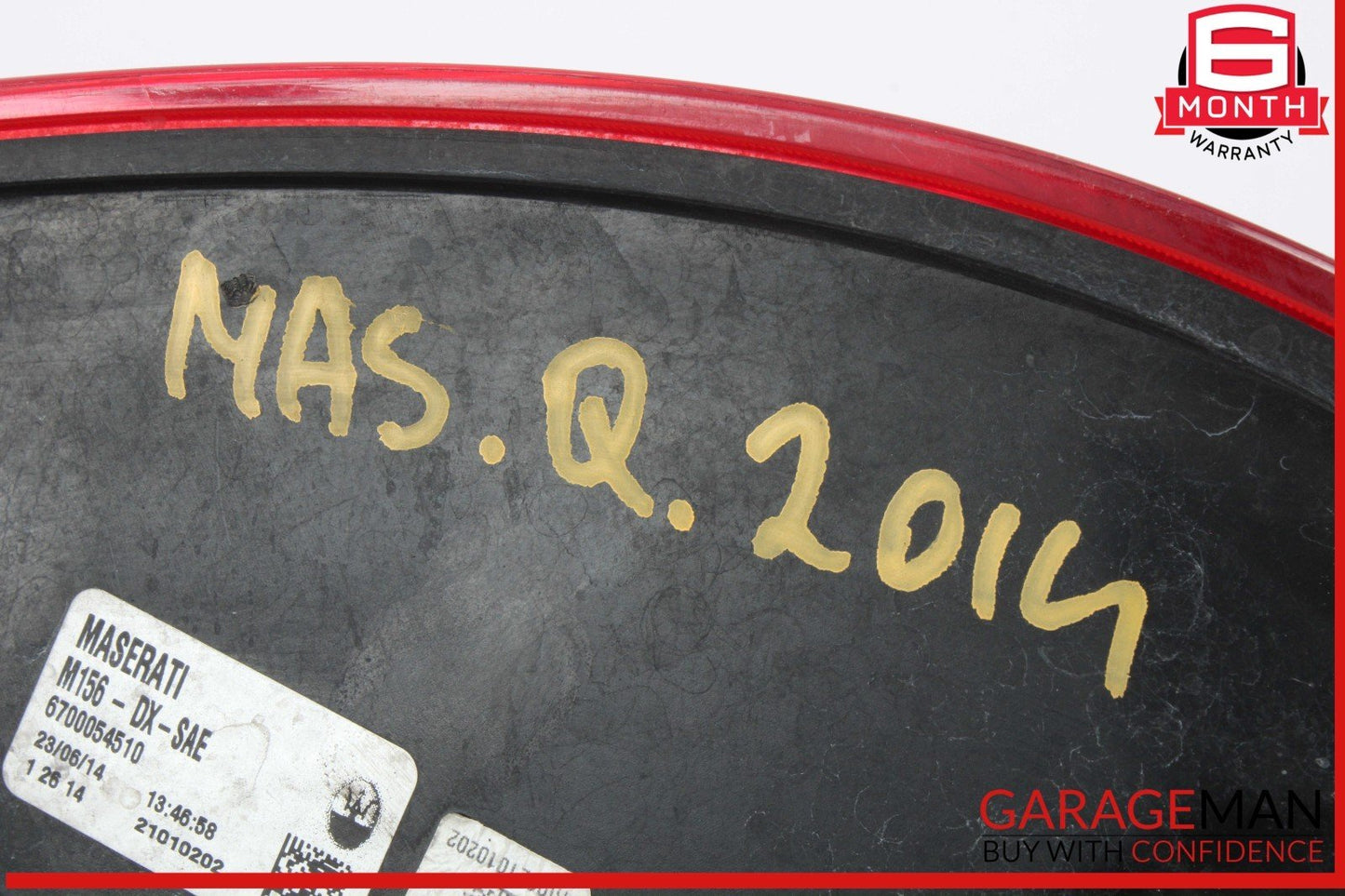 14-20 Maserati Quattroporte S Rear Right Side Outer Tail Light Lamp OEM