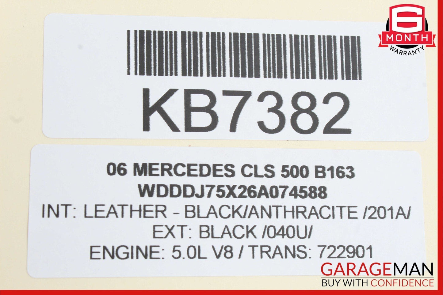 06-11 Mercedes W219 CLS500 CLS550 Rear Left Keyless Go Door Lock Latch Actuator
