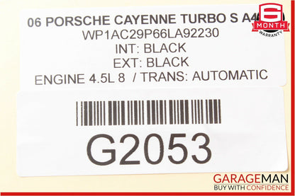 03-06 Porsche Cayenne 955 Turbo S Front Propeller Driveshaft Drive Axle Shaft